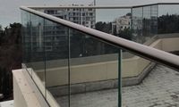 Ограждения на зажимном профиле